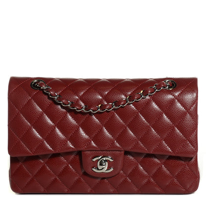 Chanel Caviar Quilted Medium Double Flap Red 1 of 9