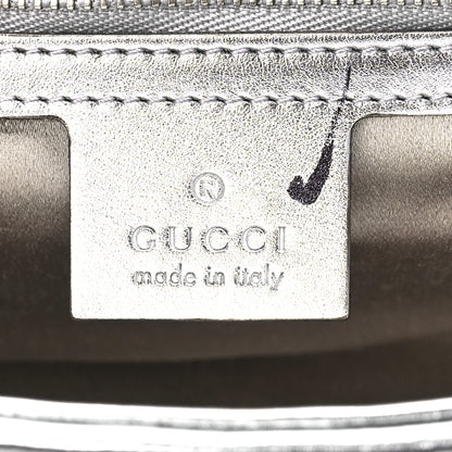 Gucci Sequin Matelasse Small GG Marmont Shoulder Bag Silver 6 of 12