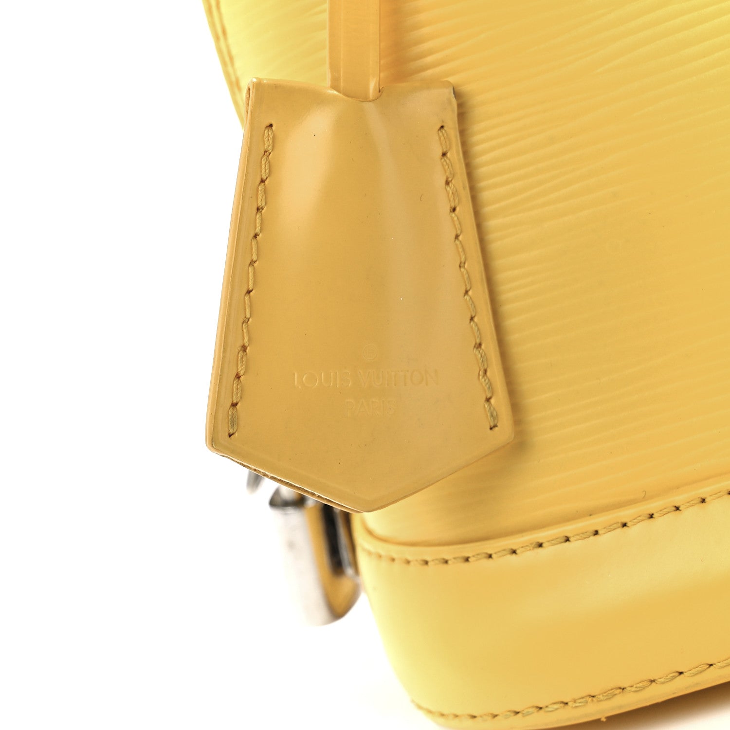 Louis Vuitton Epi Alma BB Citron 7 of 11