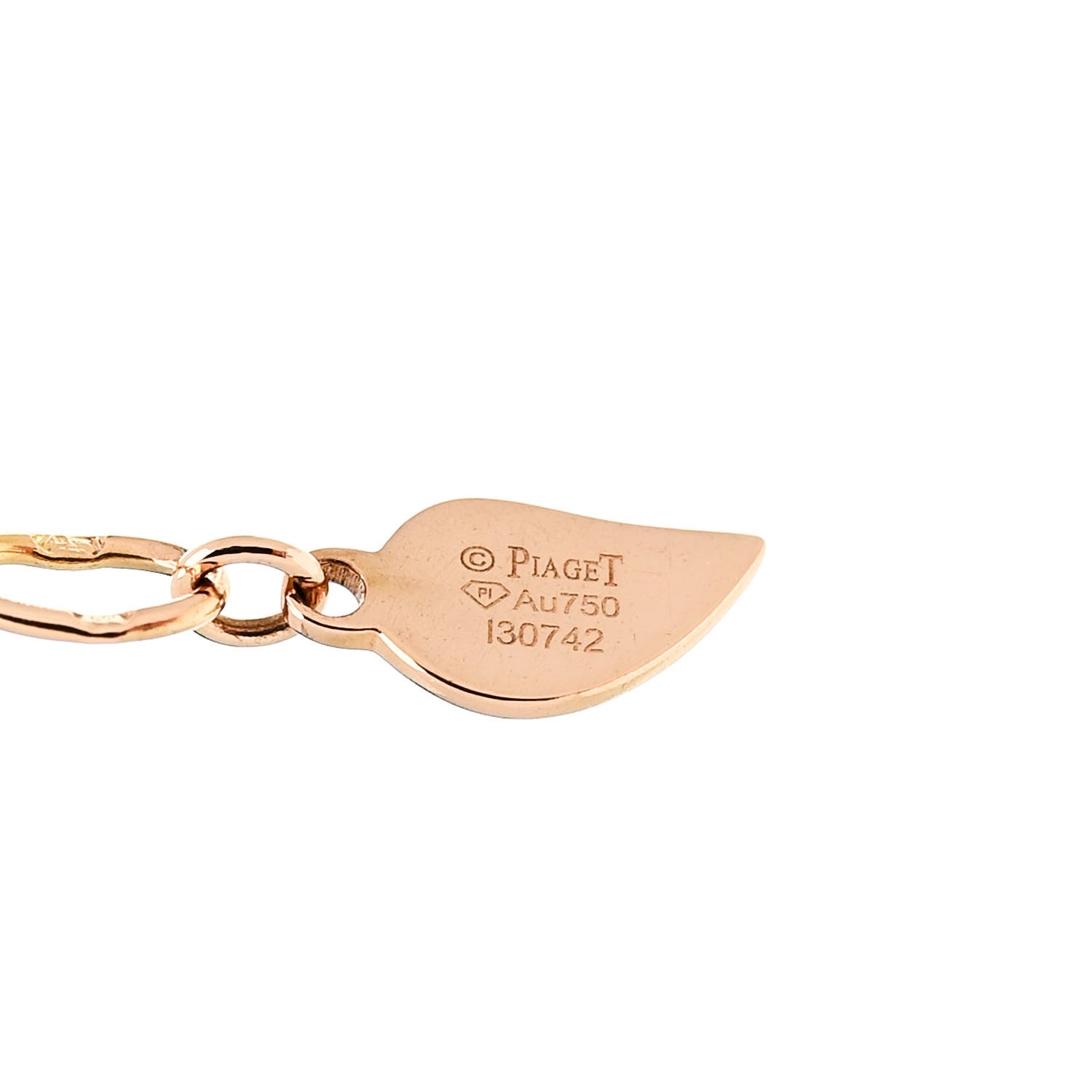 Piaget 18K Rose Gold Diamond Rose Bracelet 3 of 4