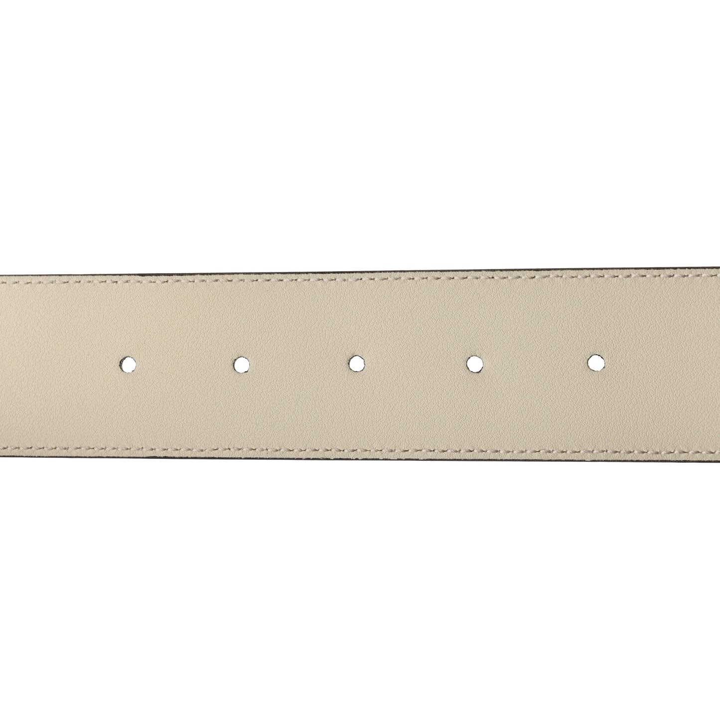 Calfskin Double G 40mm Belt 90 36 Mystic White