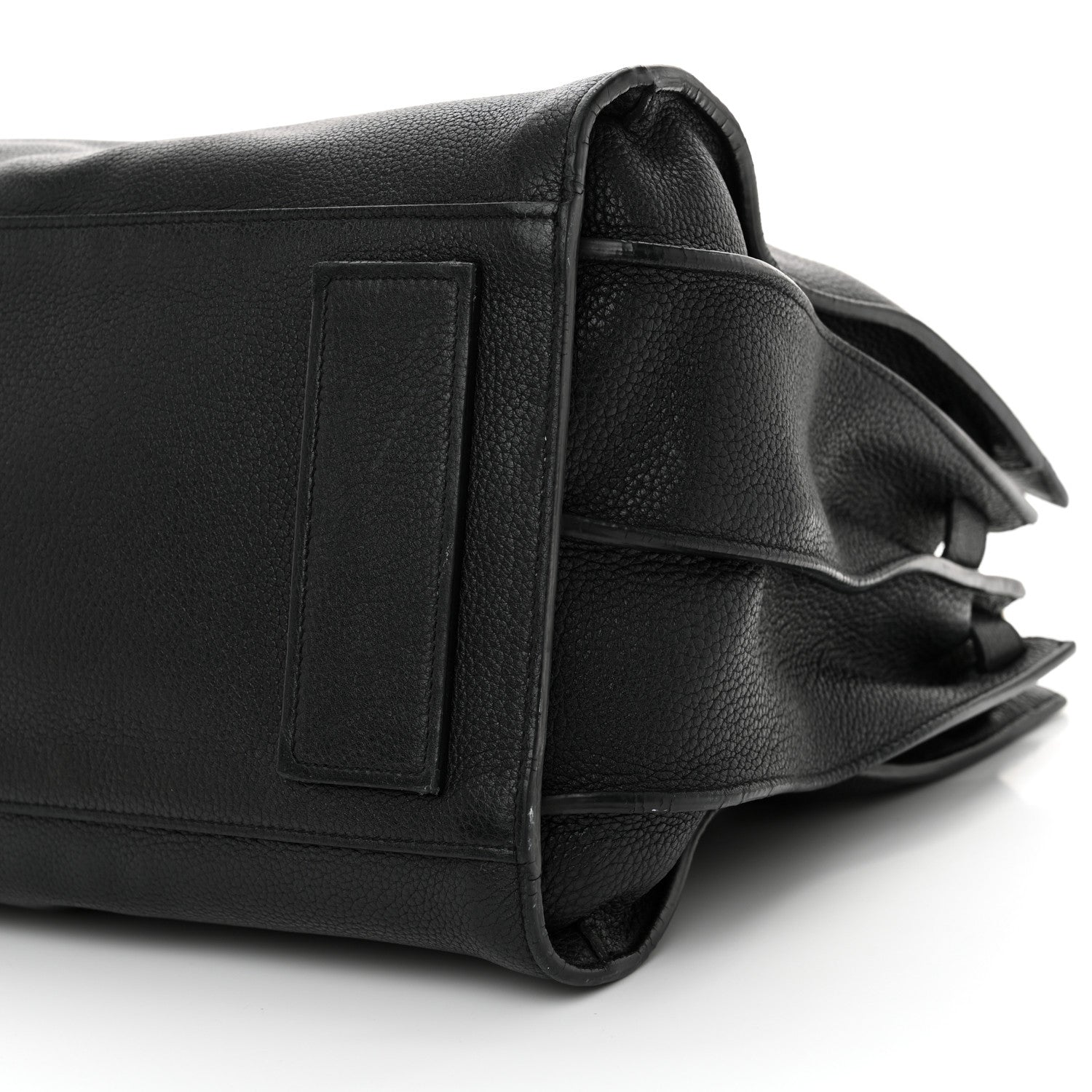 Saint Laurent Grained Calfskin Medium Souple Sac De Jour Black 8 of 20