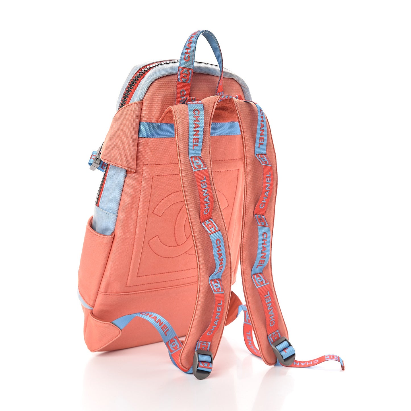 Nylon Sports Backpack Multicolor