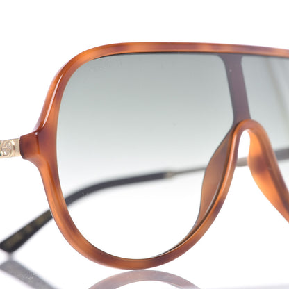 Gucci Shield Sunglasses GG0199S Tortoiseshell 8 of 8