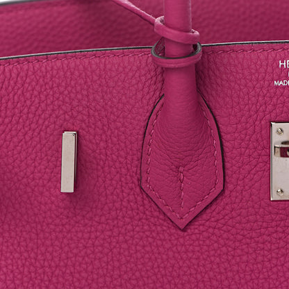 Hermes Togo Birkin 25 Rose Pourpre 23 of 46
