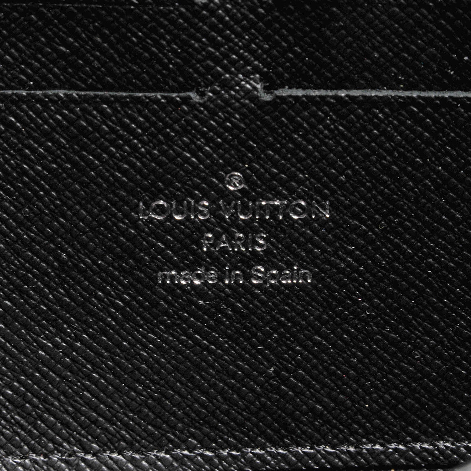 Louis Vuitton Epi Electric Zippy Wallet Black 7 of 8