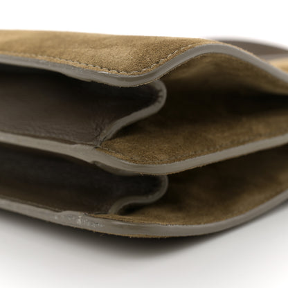 Jimmy Choo Suede Rebel Tote Brown 9 of 11