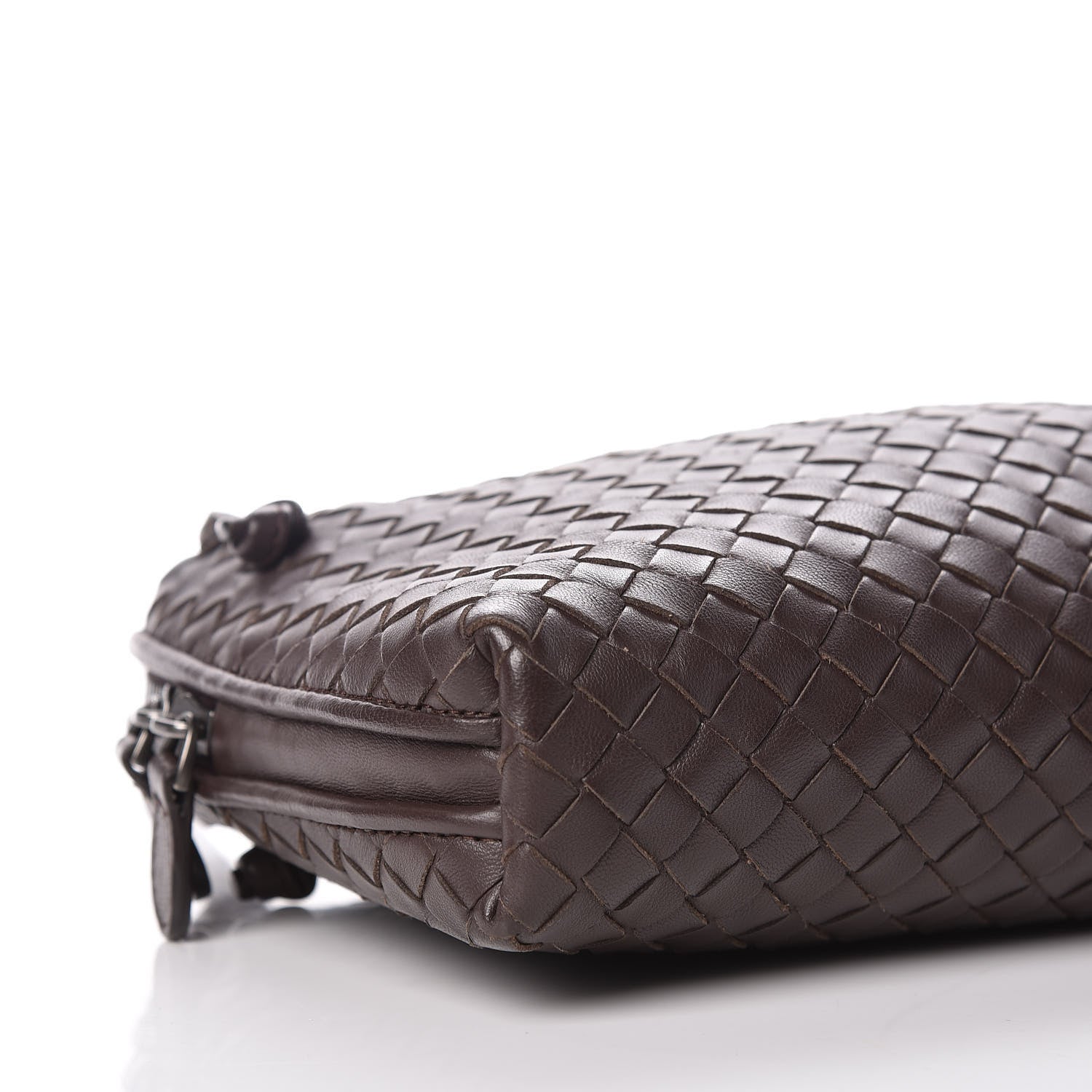 Bottega Veneta Nappa Intrecciato Pillow Crossbody Messenger Ebano 9 of 11
