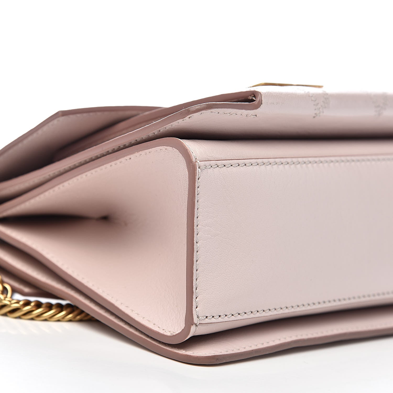 Givenchy Goatskin Quilted Small GV3 Shoulder Bag Natural 8 of 10
