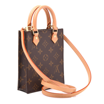 Louis Vuitton Monogram Petit Sac Plat 2 of 10