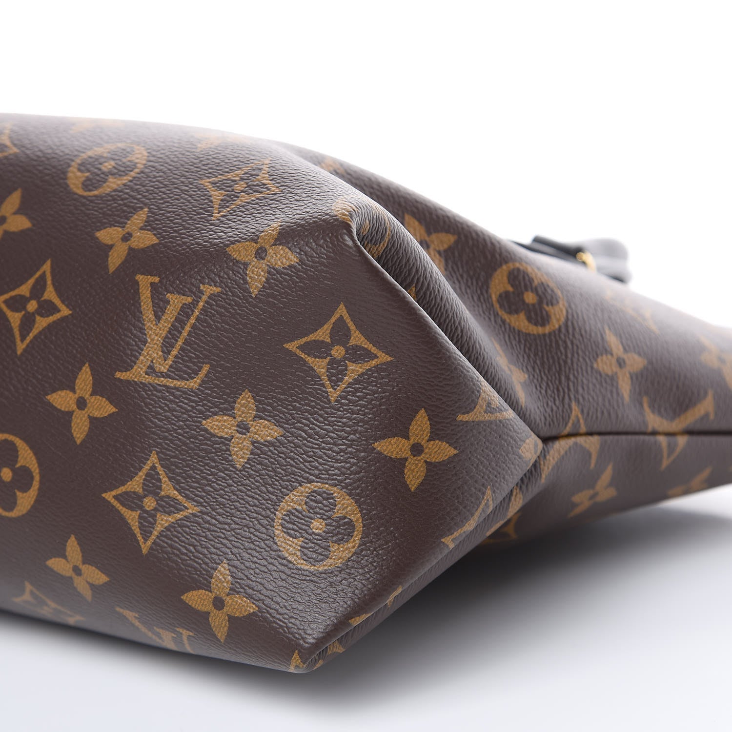 Louis Vuitton Monogram Flower Zipped Tote PM Black 9 of 10