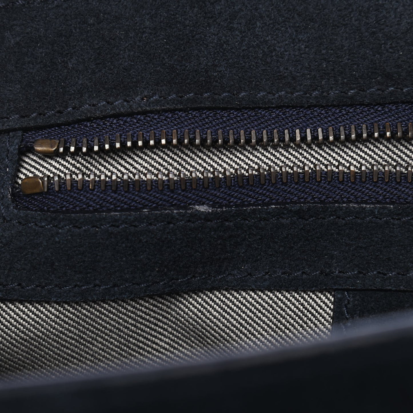 Suede Tiny PS1 Satchel Dark Navy