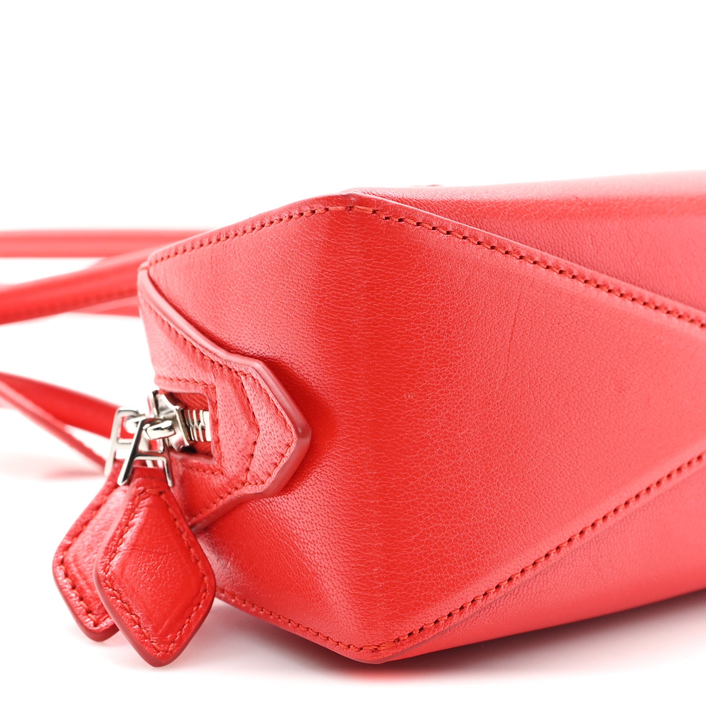 Goatskin Small Le Teckel Bag Rouge