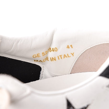 Saint Laurent Calfskin Star Court Sneakers 41 White Argent 10 of 15