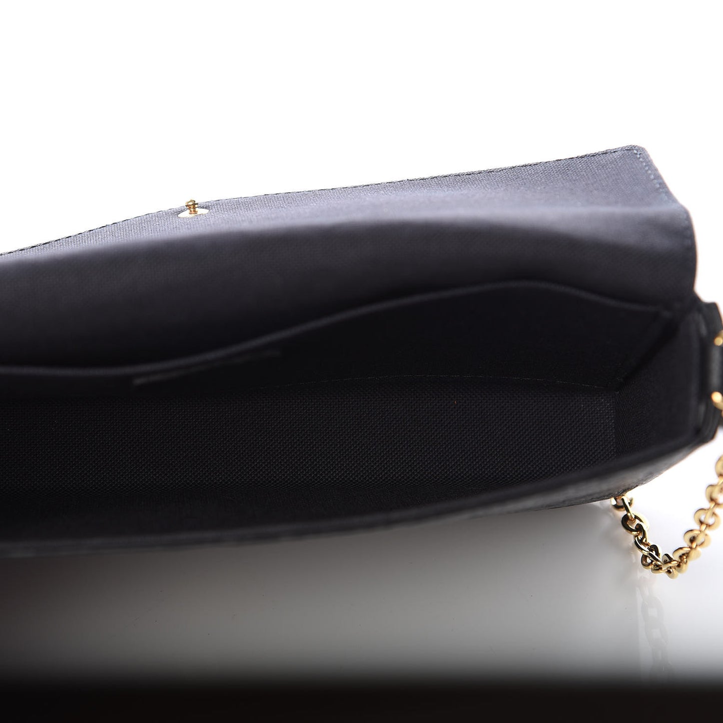 Empreinte Pochette Felicie Chain Wallet Black