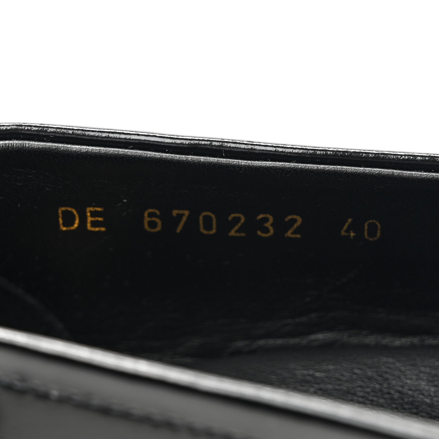 Saint Laurent Glazed Calfskin Le Loafer 15 Penny Slippers 40 Black 9 of 10