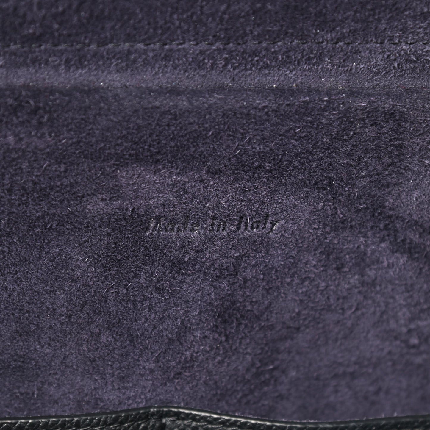 Grained Calfskin Mini Belt Bag Black
