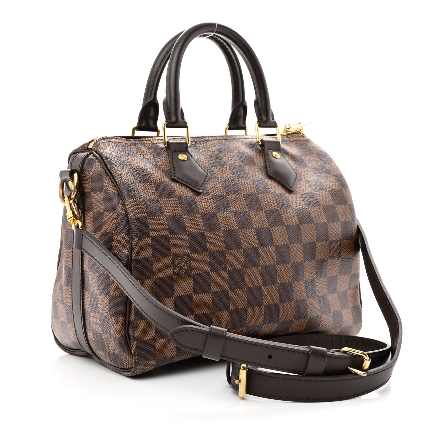 Louis Vuitton Damier Ebene Speedy Bandouliere 25 3 of 11