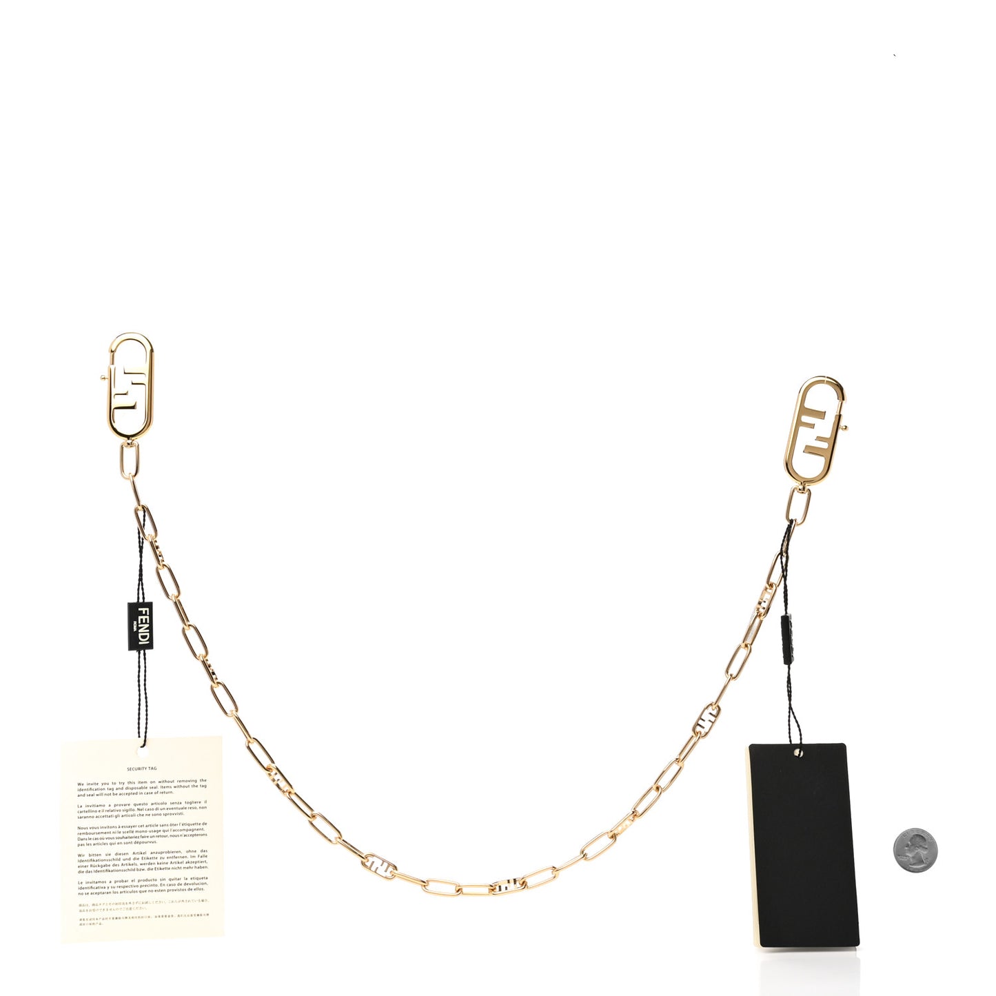 Metal O'Lock Strap You Gold