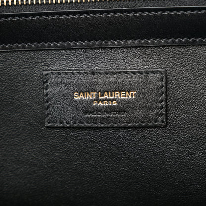 Saint Laurent Calfskin Medium Manhattan Shopper Tote Black 6 of 10