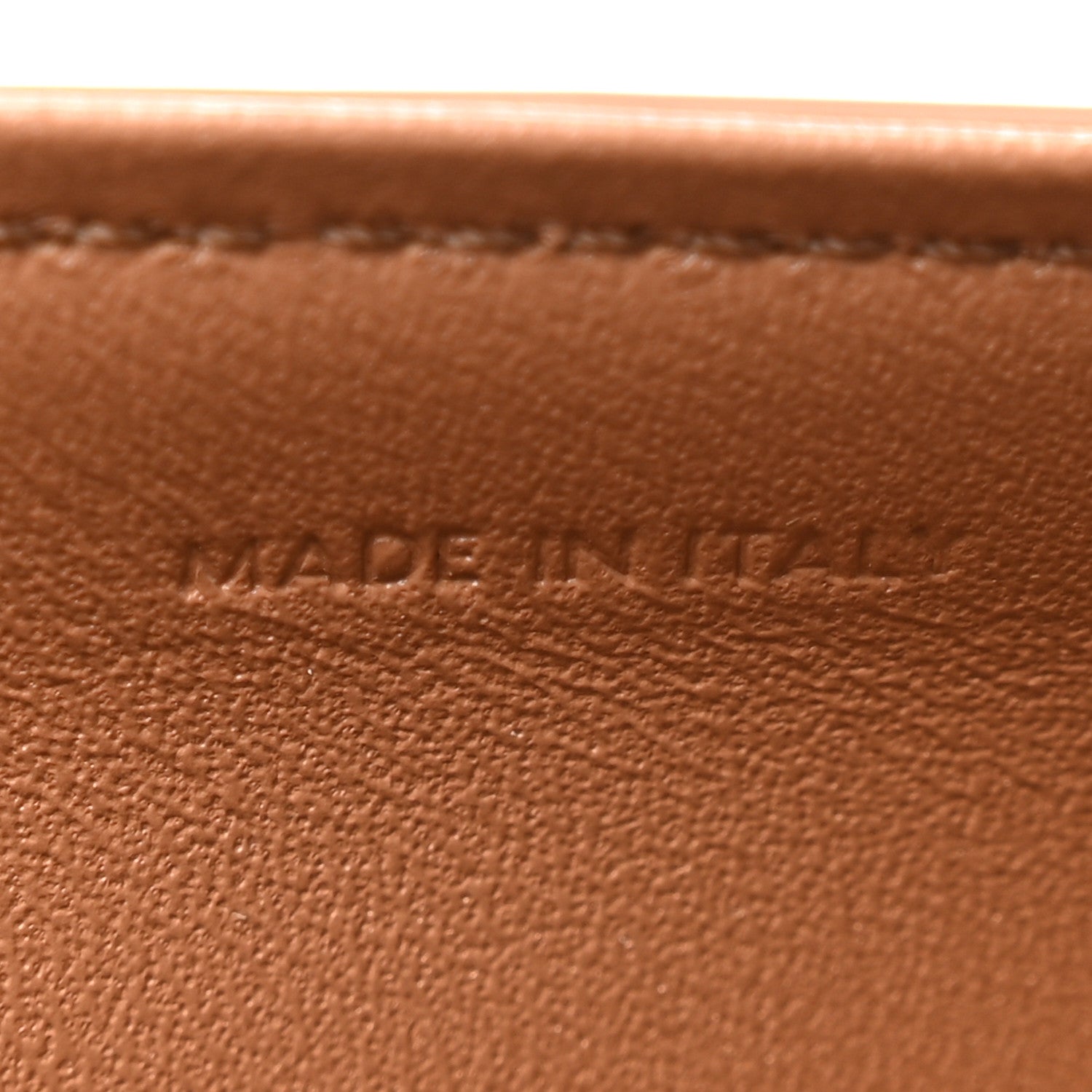 Celine Shiny Calfskin Teen Triomphe Bronze 7 of 13