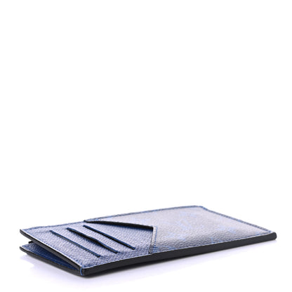 Louis Vuitton Monogram Taiga Coin Card Holder Cobalt 4 of 6