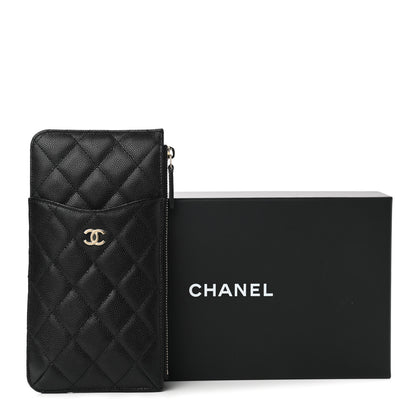Chanel Caviar Quilted Classic iPhone Pouch Black 8 of 8