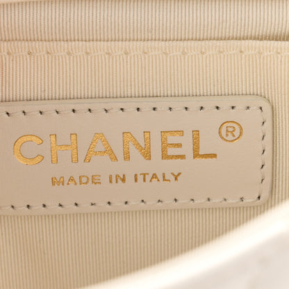 Chanel Lambskin Quilted Mini My Precious Flap White 7 of 12