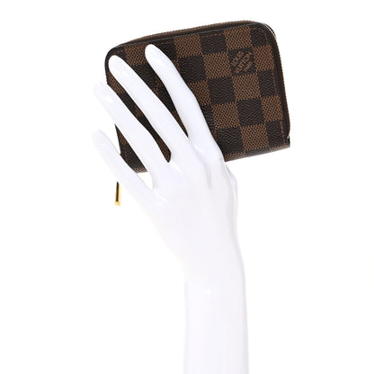 Louis Vuitton Damier Ebene Zippy Coin Purse 2 of 7