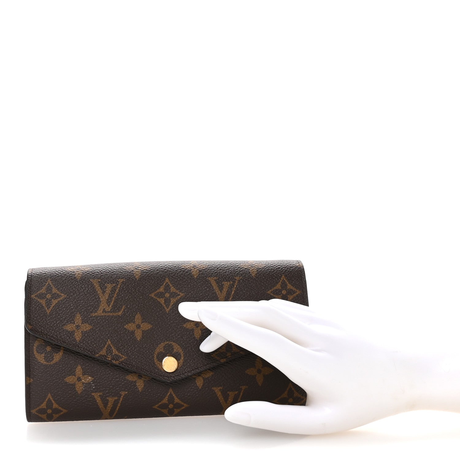 Louis Vuitton Monogram Sarah Wallet NM 2 of 8