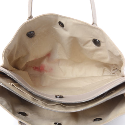 Chanel Grained Vegetal Calfskin Urban Shopping Tote Beige 8 of 24