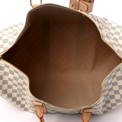 Louis Vuitton Damier Azur Keepall 50 5 of 20
