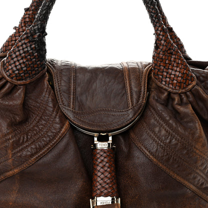 Fendi Nappa Nuvolata Spy Cognac 7 of 14