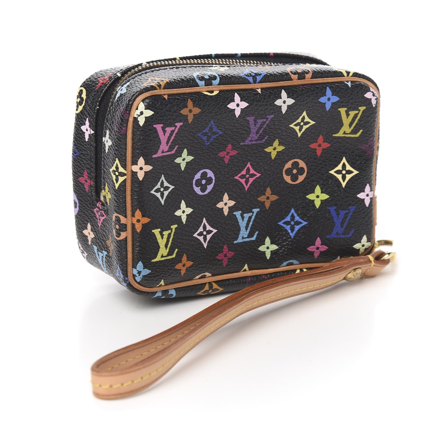 Louis Vuitton Monogram Multicolor Trousse Wapity Black 2 of 5