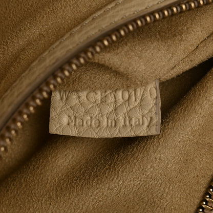 Celine Drummed Calfskin Mini Luggage Dune 8 of 14