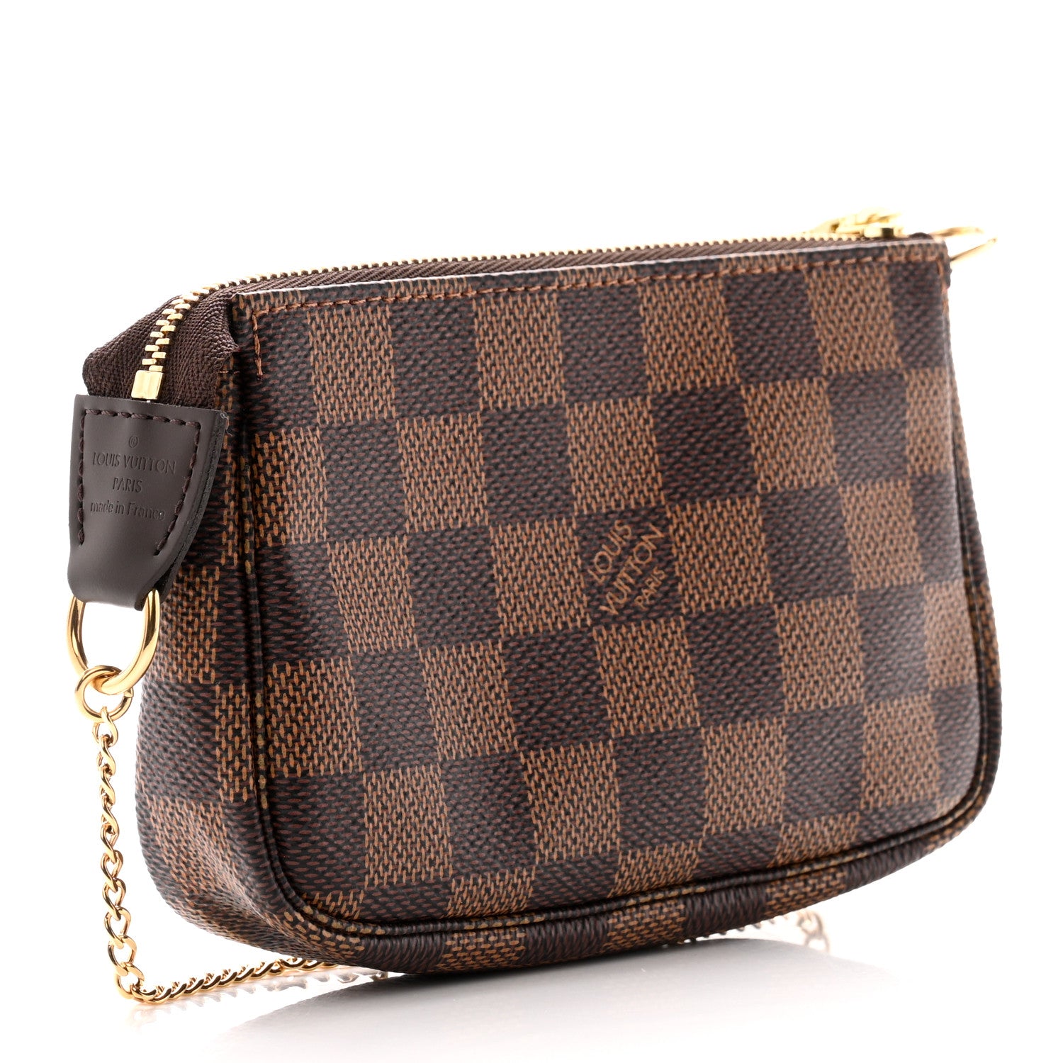 Louis Vuitton Damier Ebene Mini Pochette Accessories 3 of 7