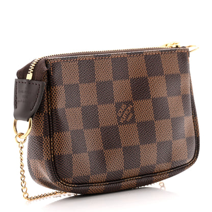 Louis Vuitton Damier Ebene Mini Pochette Accessories 3 of 7