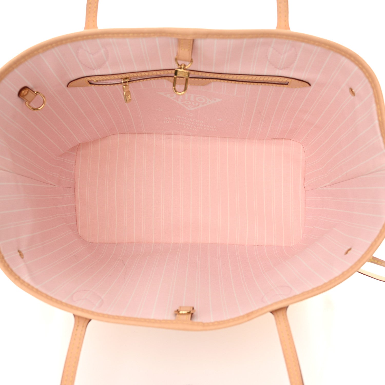 Louis Vuitton Monogram Giant By The Pool Neverfull MM Light Pink 5 of 10