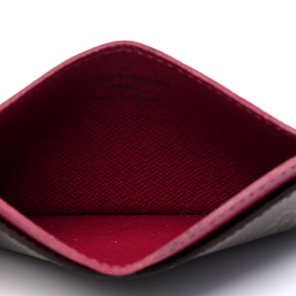 Louis Vuitton Monogram Card Holder Fuchsia 3 of 4