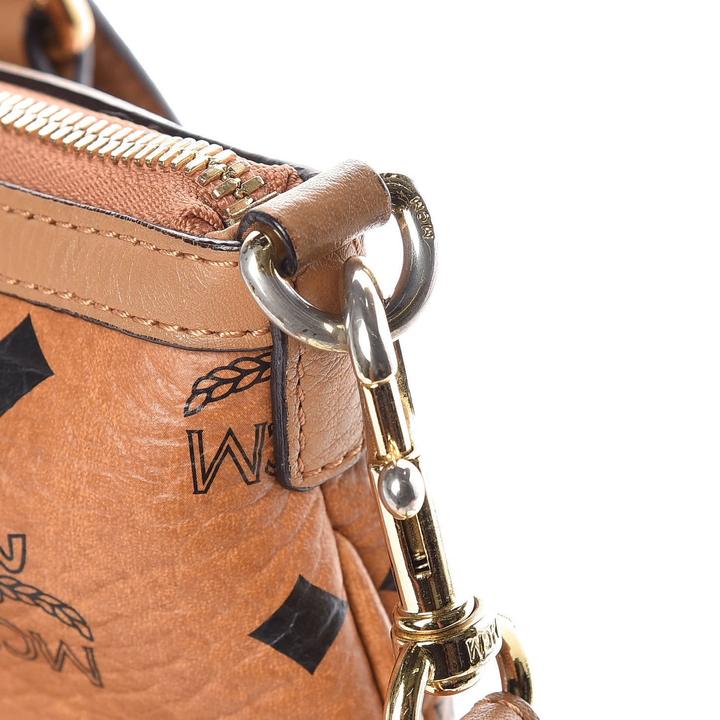 Visetos Medium Essentials Shopper Tote Cognac