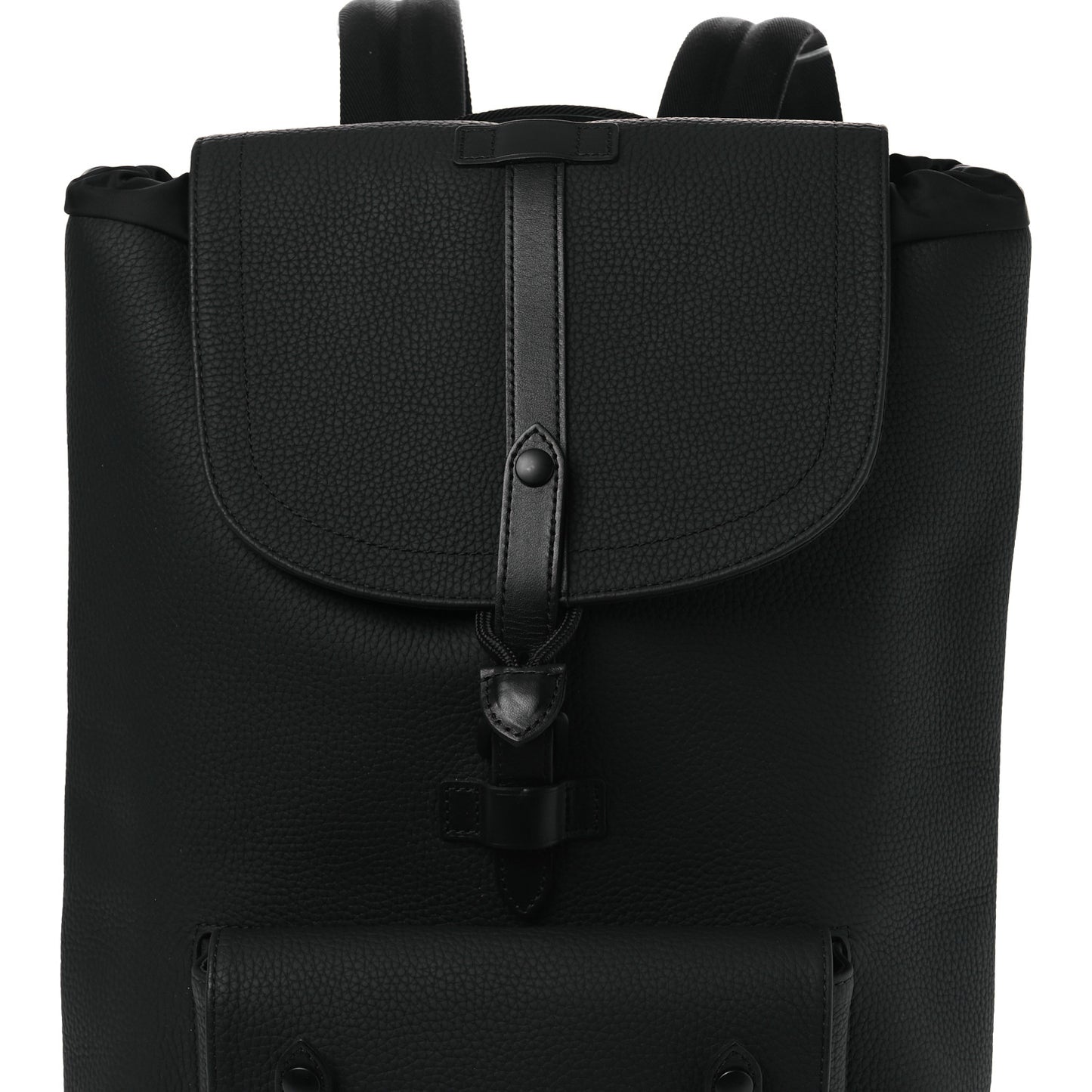 Taurillon Christopher Slim Backpack Black