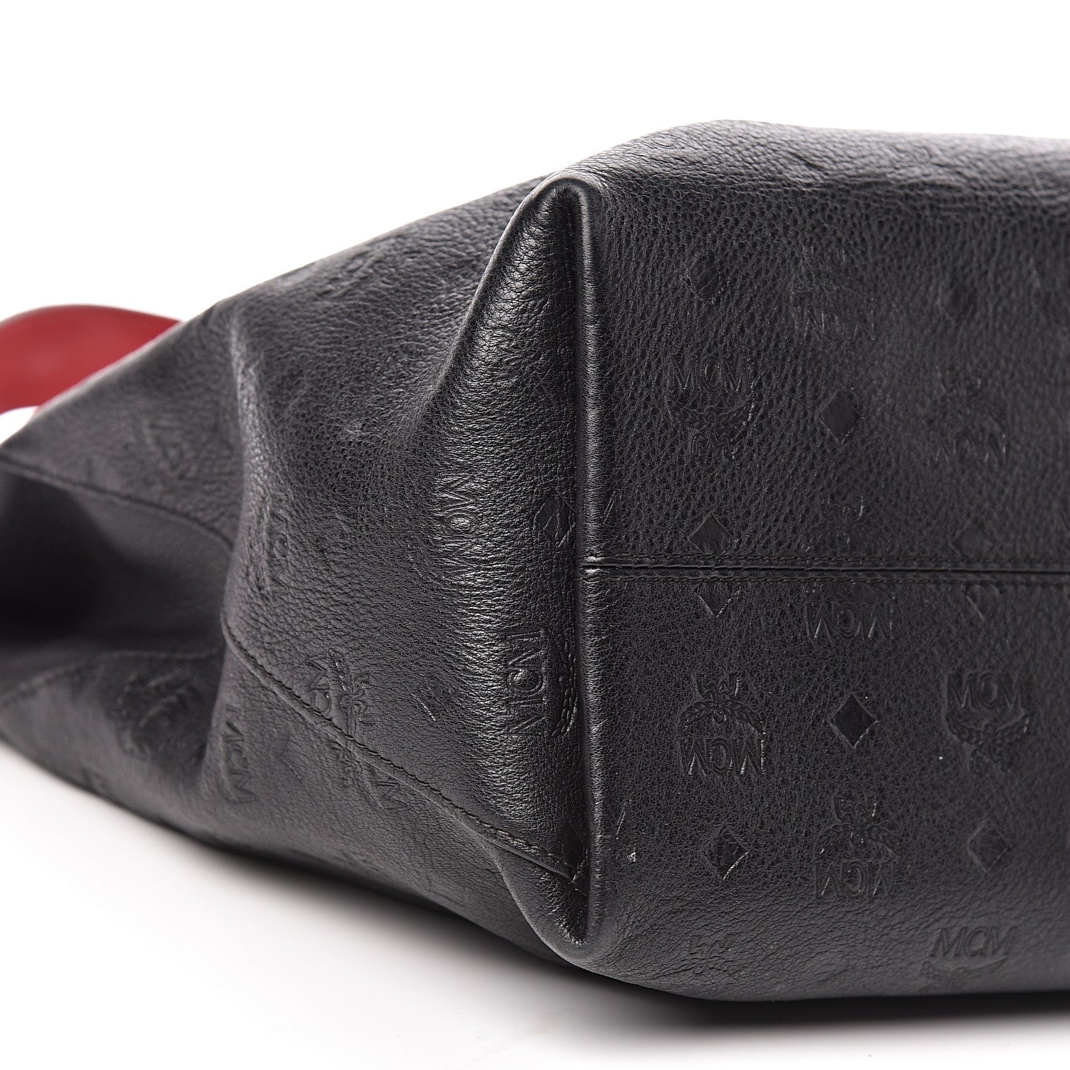 MCM Calfskin Ottomar Large Klara Hobo Black 8 of 9