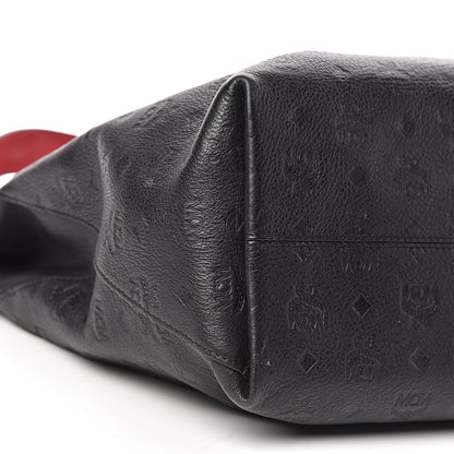 MCM Calfskin Ottomar Large Klara Hobo Black 8 of 9