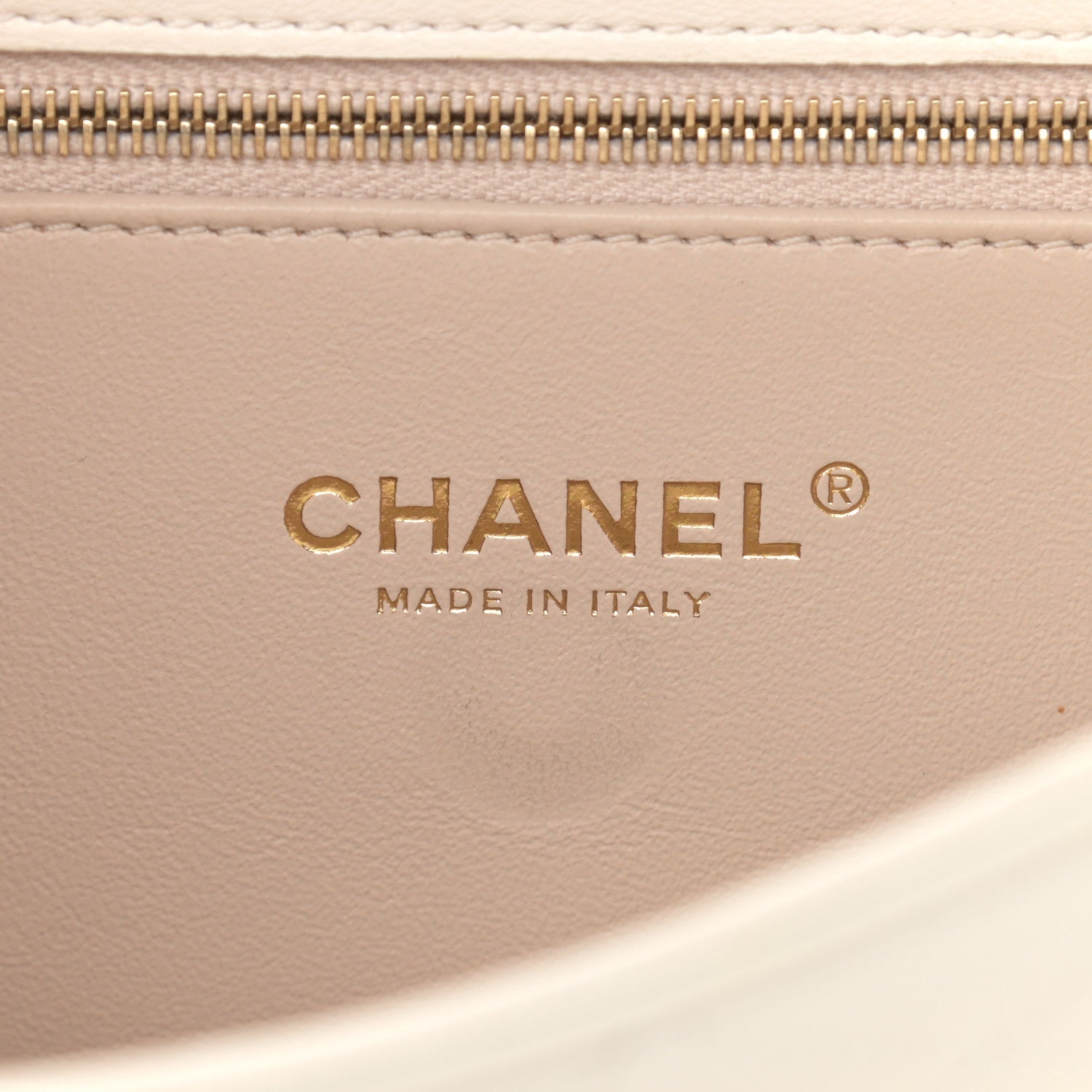 Chanel Lambskin Quilted Medium Coco Lux Flap Beige 7 of 15