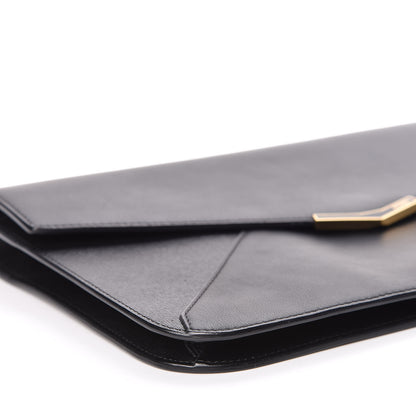 Fendi Vitello Elite 2Jours Clutch Black 6 of 15