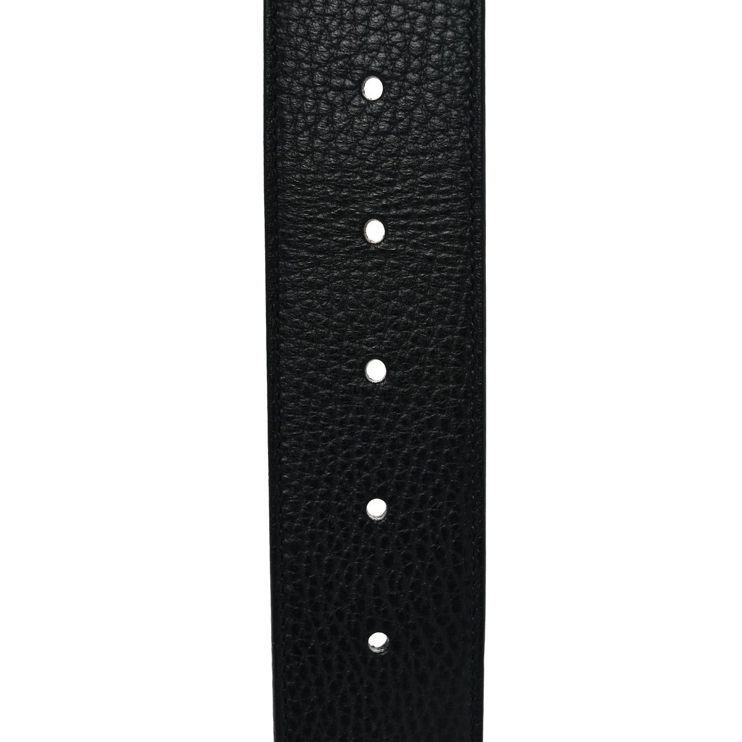 Dollar Calfskin 1973 Reversible Belt 80 32 Black Testa di Moro
