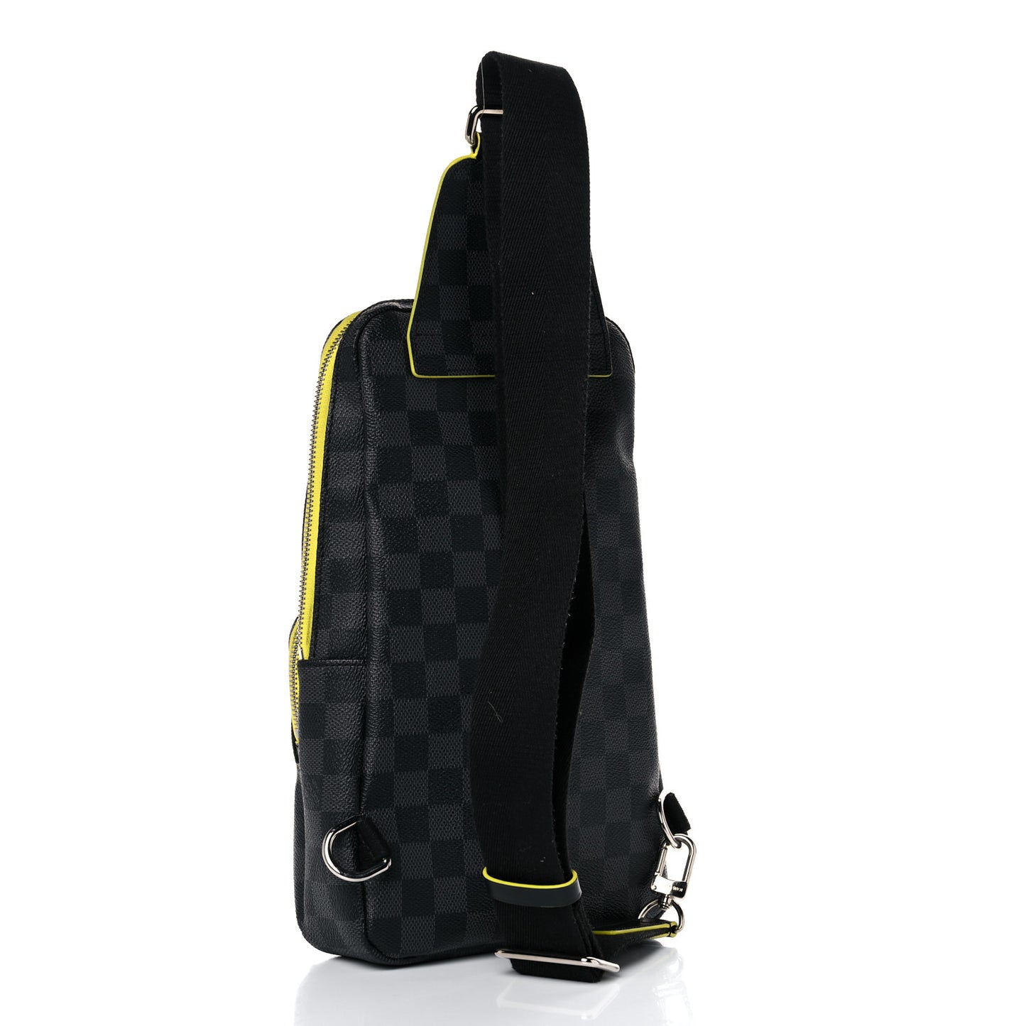 Damier Graphite Avenue Sling Backpack Yellow