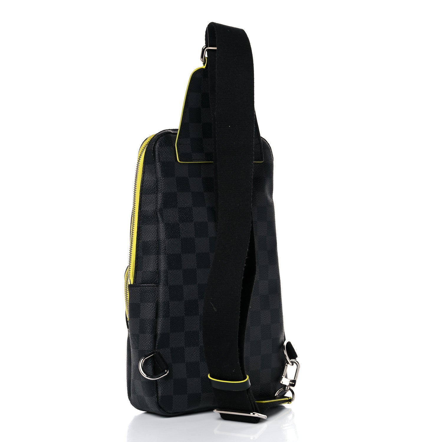 Louis Vuitton Damier Graphite Avenue Sling Backpack Yellow 3 of 10