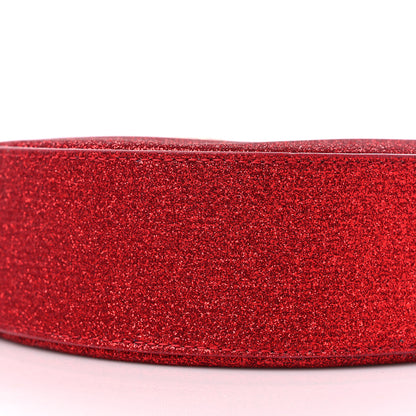 Jimmy Choo Glitter Round Crossbody Red 7 of 8