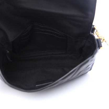 Fendi Nappa FF 1974 Embossed Mini Baguette Black 6 of 12